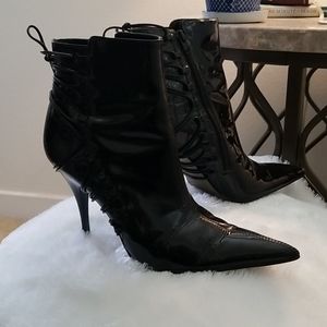 Vintage Carlos Santana ankle boots, sz 8